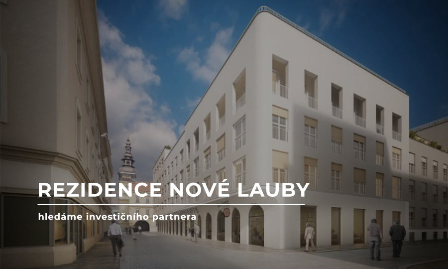Rezidence Nové Lauby - Hledáme investičního partnera