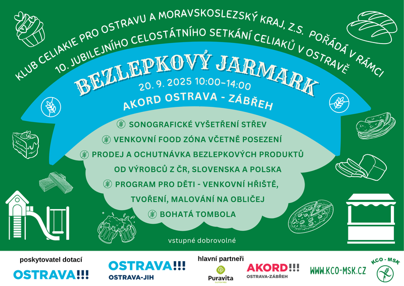 10. bezlepkový jarmark v Ostravě