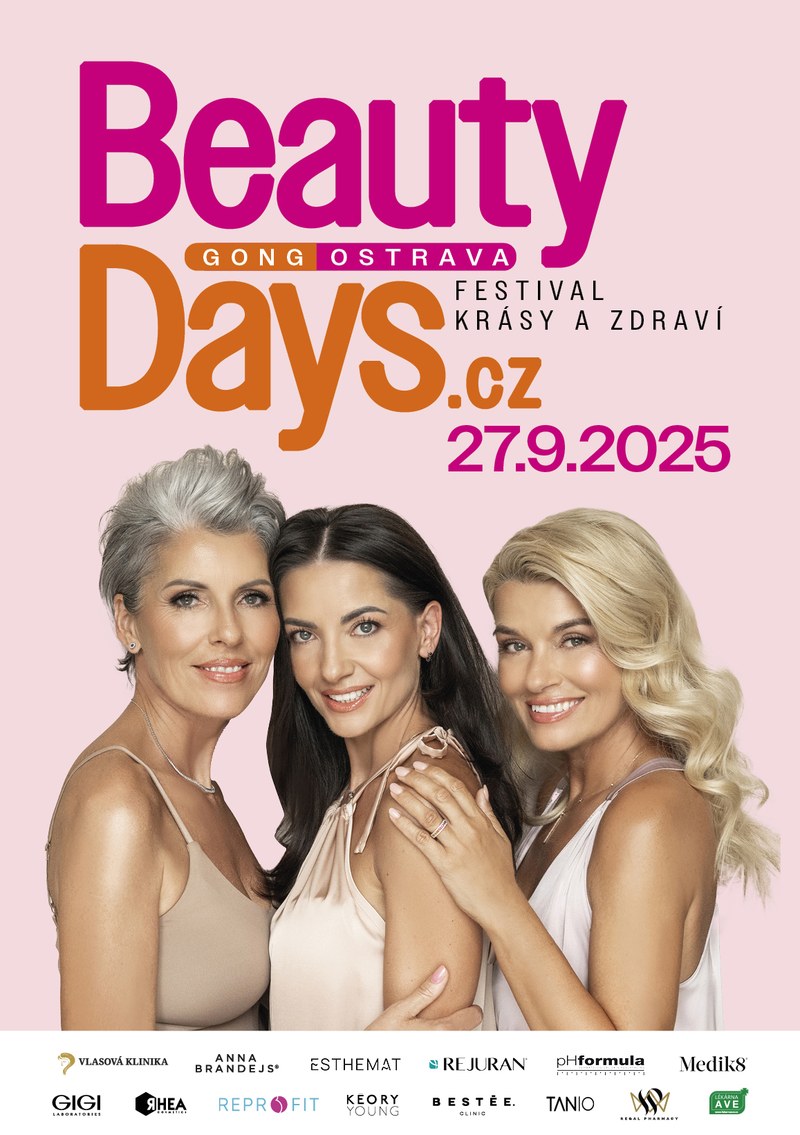 Beauty Days Ostrava: festival krásy a zdraví poprvé v ikonickém Gongu