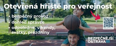 BEZPEČNÁ HŘIŠTĚ JSOU OBČANŮM OTEVŘENÁ I LETOS
