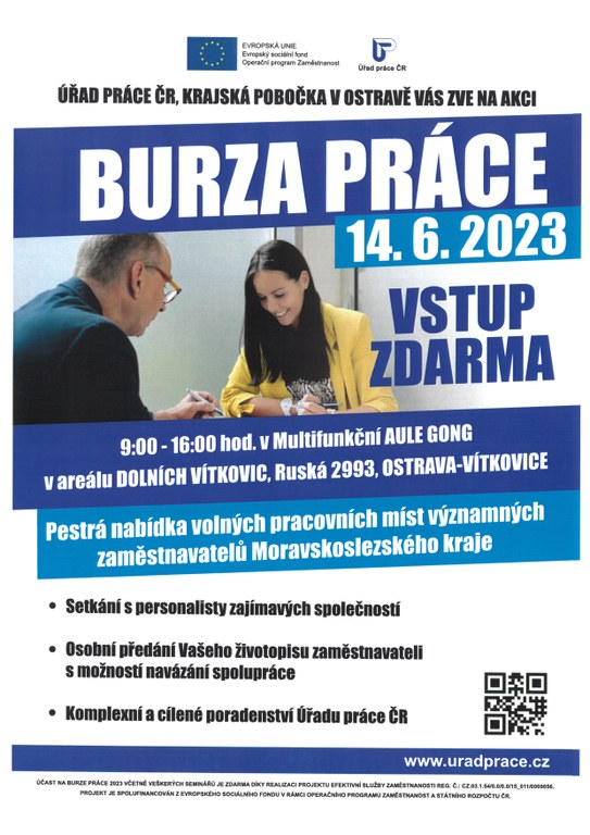 BURZA PRÁCE 2023