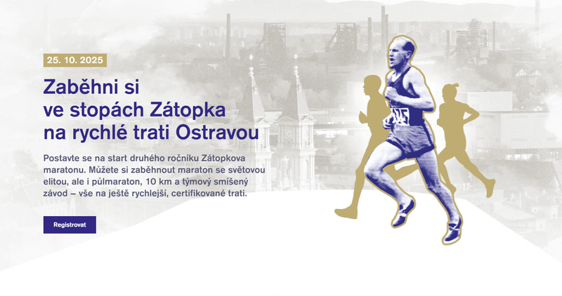 EMIL ZÁTOPEK OSTRAVA GOLDEN MARATHON 2025