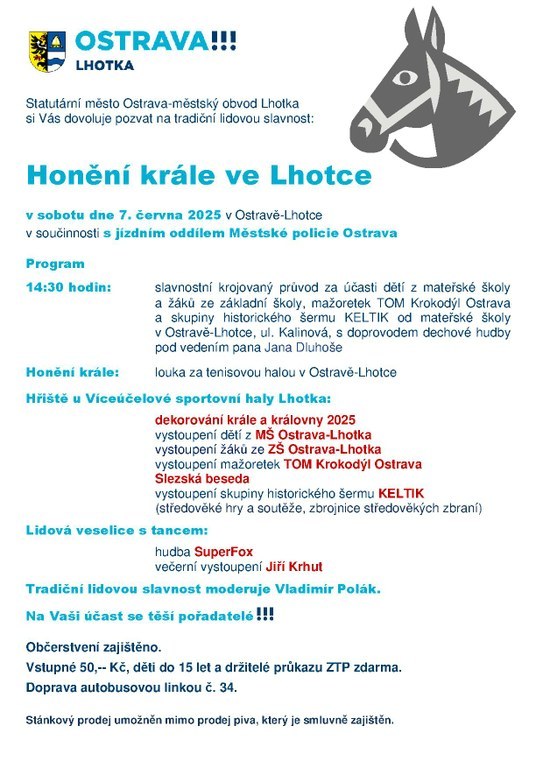 Honění krále ve Lhotce
