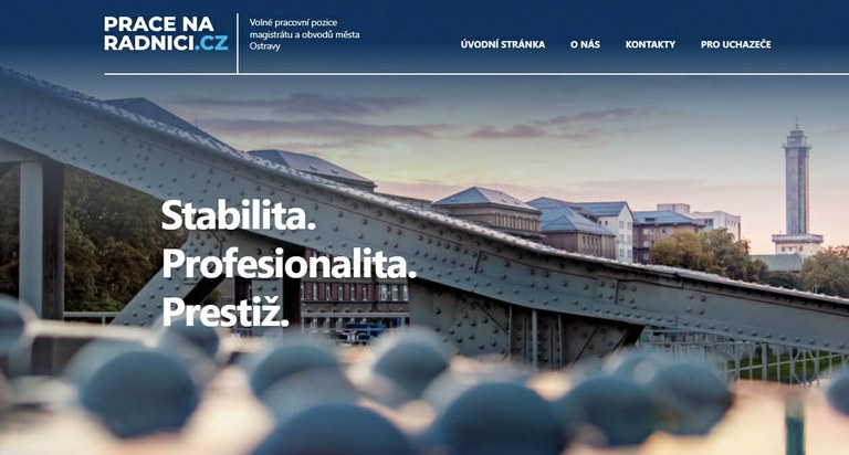 KARIÉRNÍ WEB STATUTÁRNÍHO MĚSTA OSTRAVY