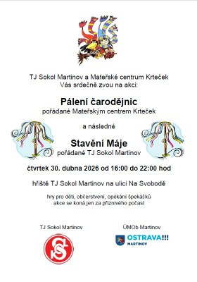 Pálení čarodějnic a stavění máje