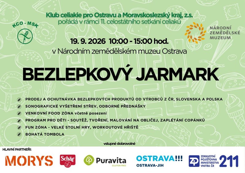 Pozvánka na 11. ročník Bezlepkového jarmarku