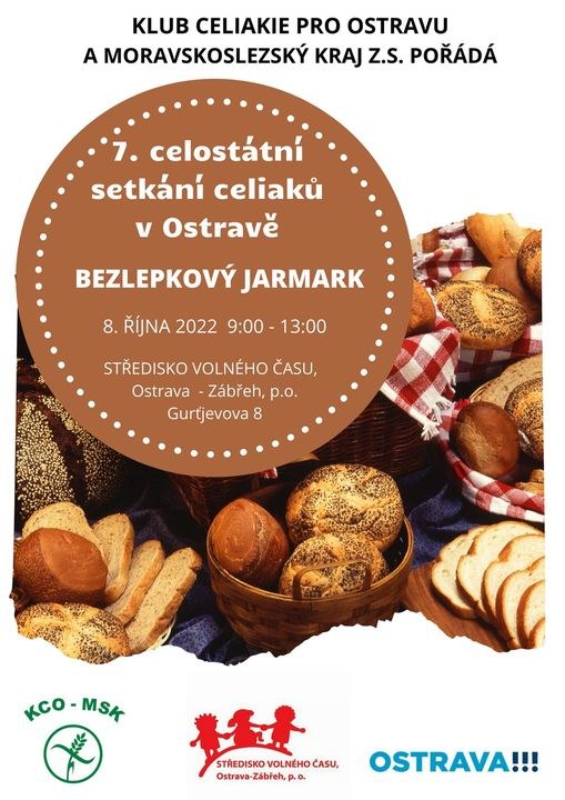 Pozvánka na Bezlepkový jarmark v Ostravě