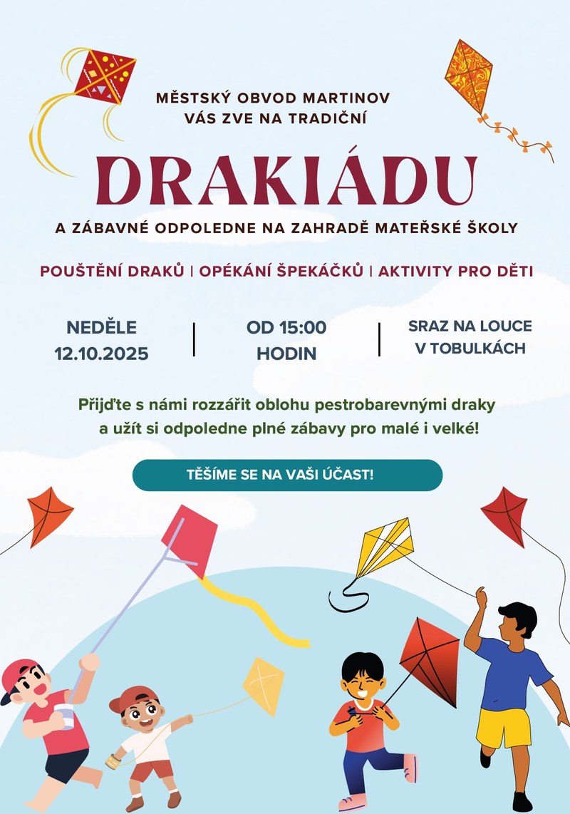 Pozvánka na Drakiádu 2025