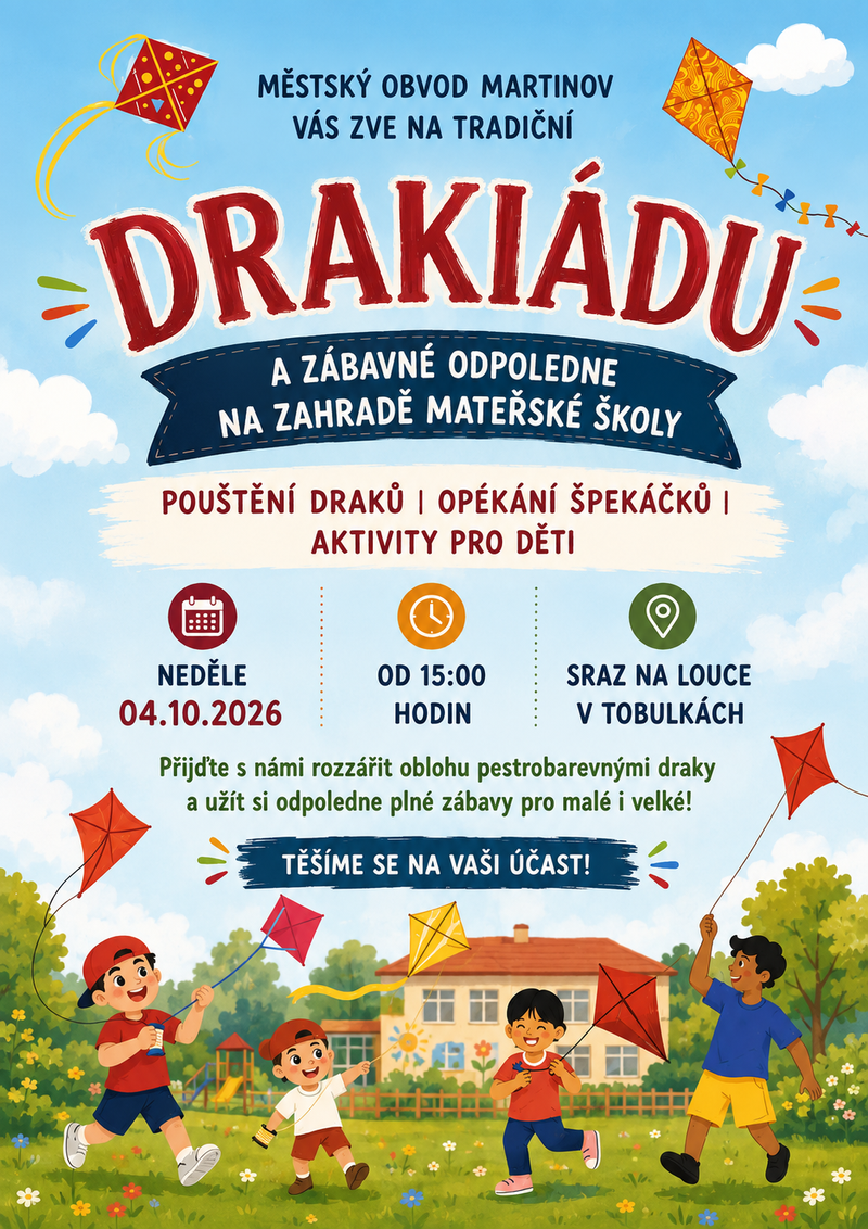 Pozvánka na Drakiádu 2026