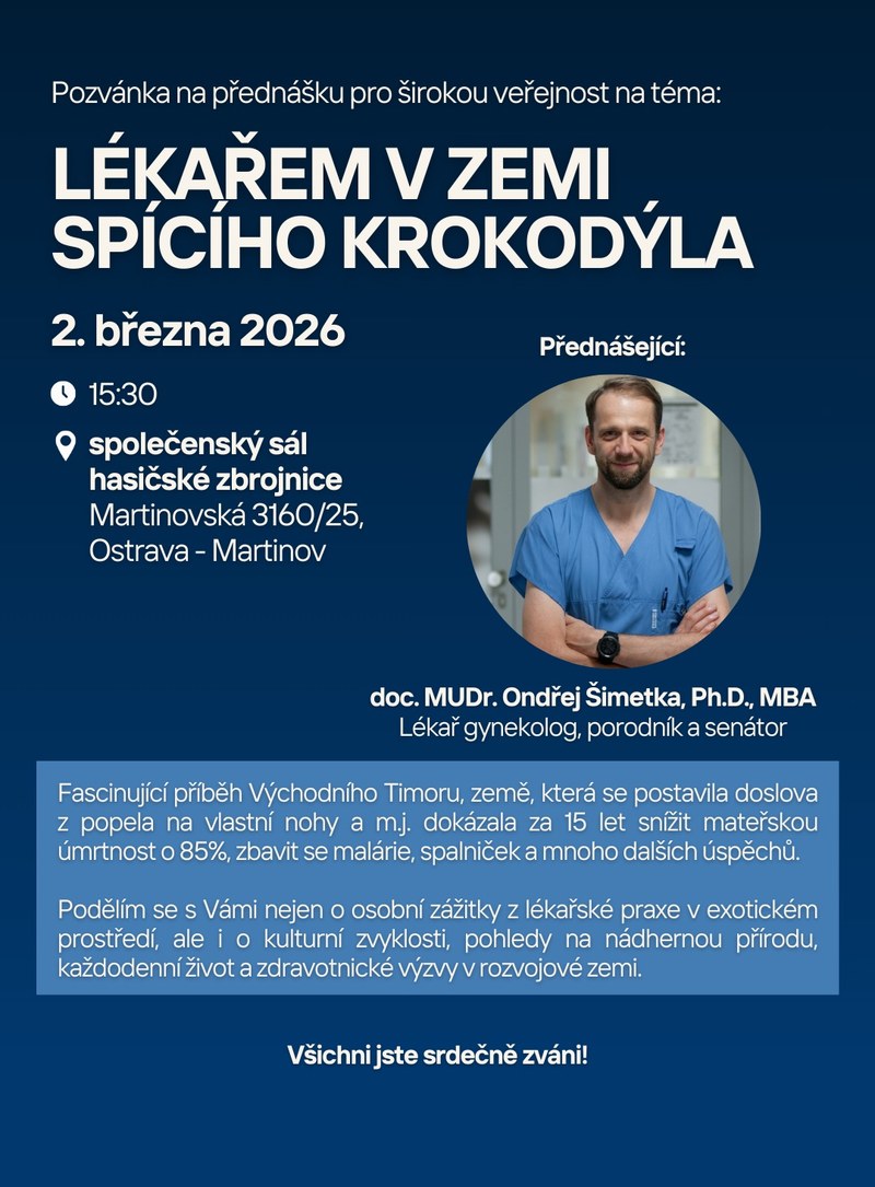 Pozvánka na přednášku