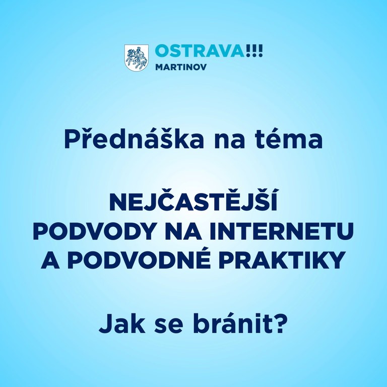 Pozvánka na přednášku