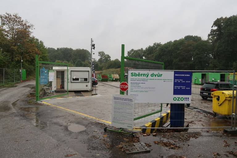 Sběrné dvory s letní provozní dobou