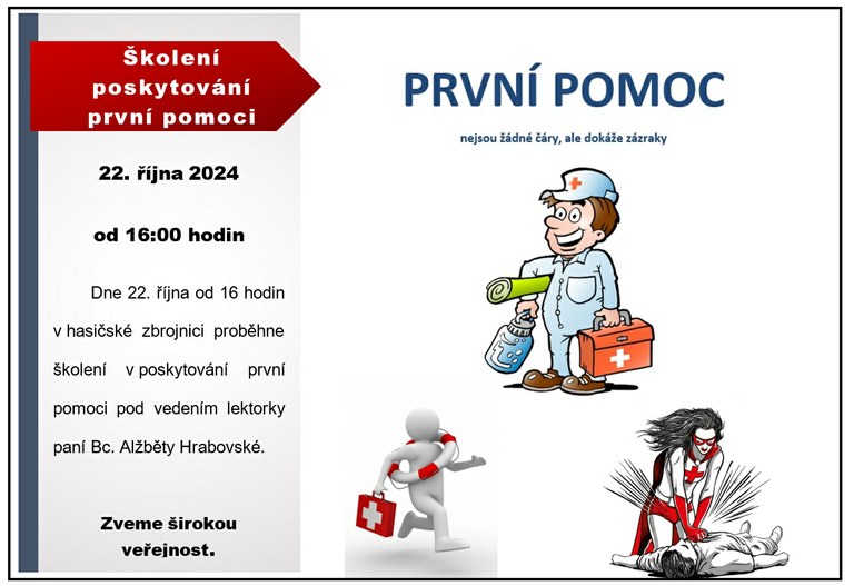 Školení poskytování první pomoci