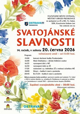 Svatojánské slavnosti v Proskovicích