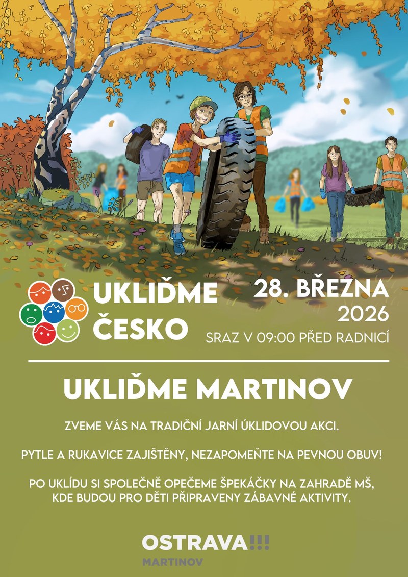 UKLIĎME MARTINOV