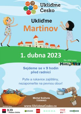 UKLIĎME MARTINOV