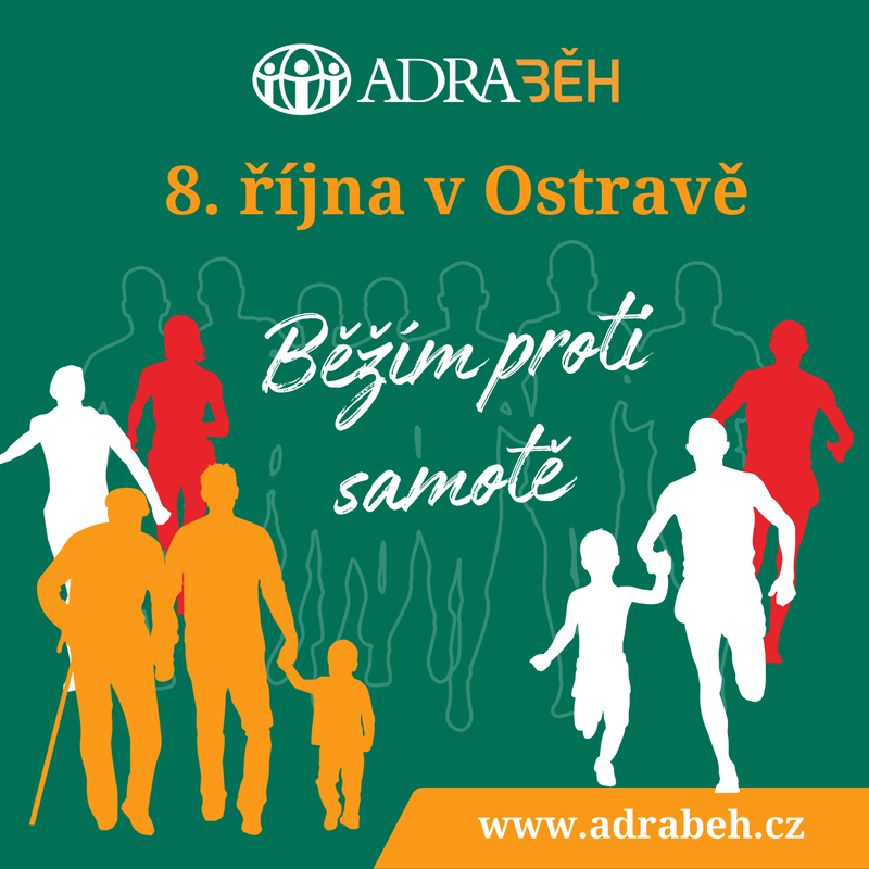 V Ostravě se poběží proti samotě. Přidejte se i Vy!